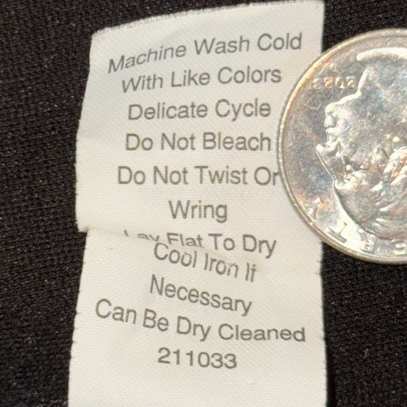 CAbi 552 Over The Moon Charcoal Gray Ponte Bustier Peplum Top Size 6 - Picture 10 of 15